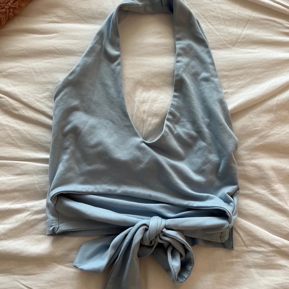 Halter crop top